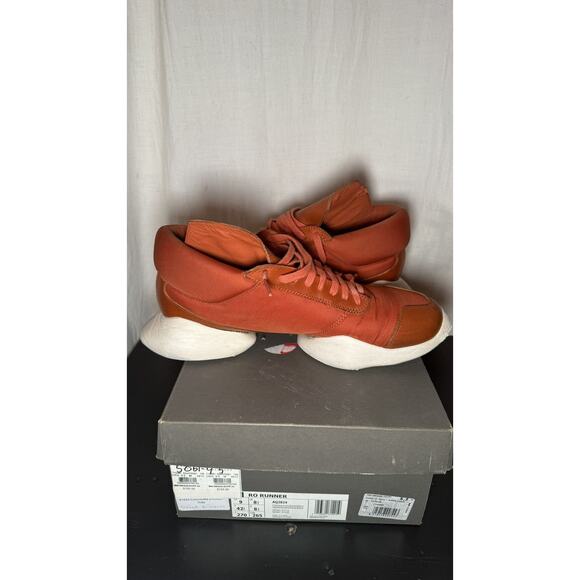 Rick Owens RO Runner Sneakers - Rust/Orange (EU 42 / US 9) main image 10